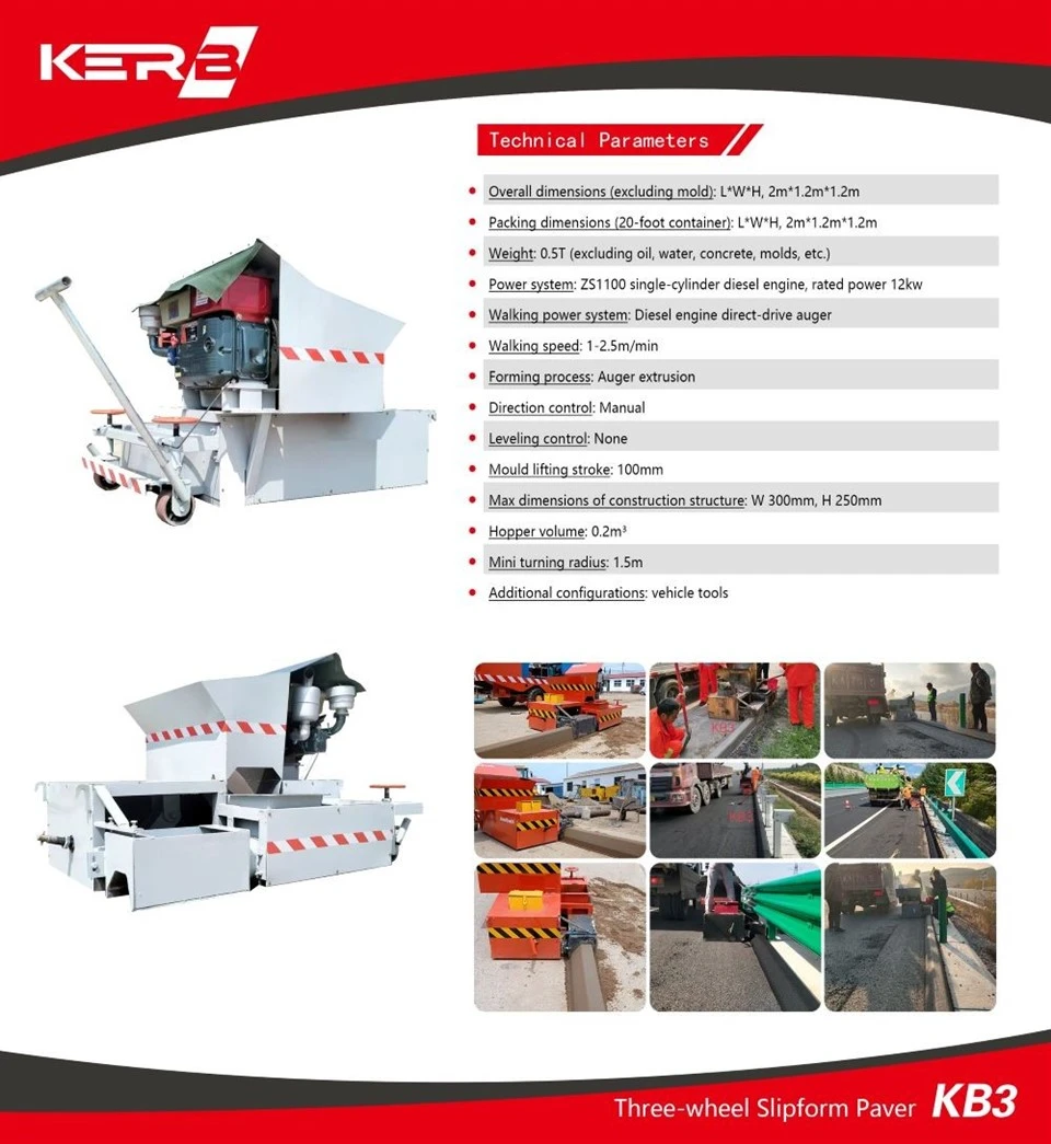 Curb And Gutter Machine high quality