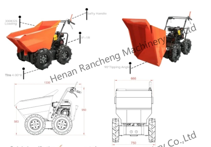Wheelbarrow Mini Dumper (4) Wheelbarrow Mini Dumper (4)